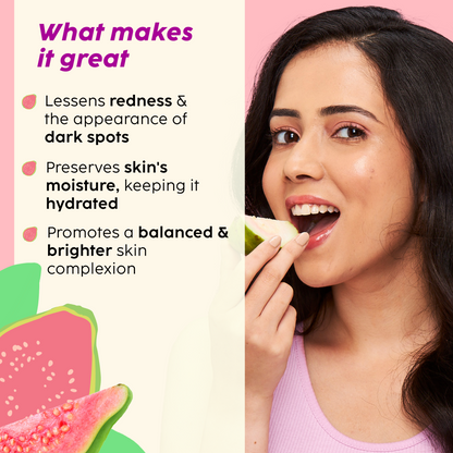 Guava Glow Juicy Cleanser For Skin Brightening With Vitamin C