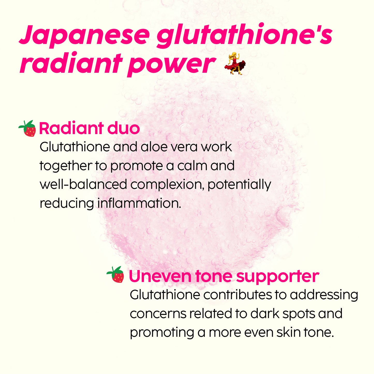 Glowy Skin Effervescent with 500mg Glutathione 4 Pack